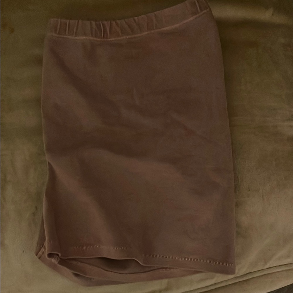 Skims Brown Biker Shorts